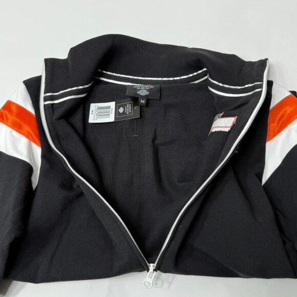 NWT Harley Davidson Women's Full Zip Graphic Track Jacket‎ Medium - Picture 6 of 7